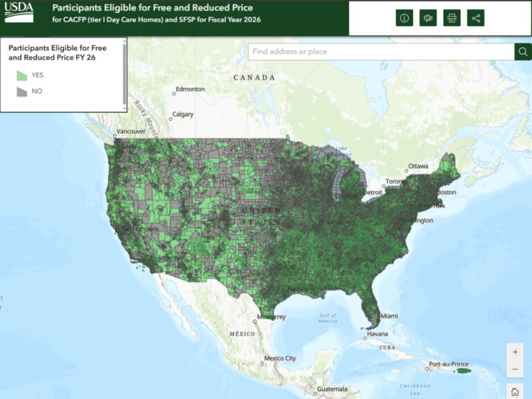 FY26 Area Eligibility Map Updated - National CACFP Association