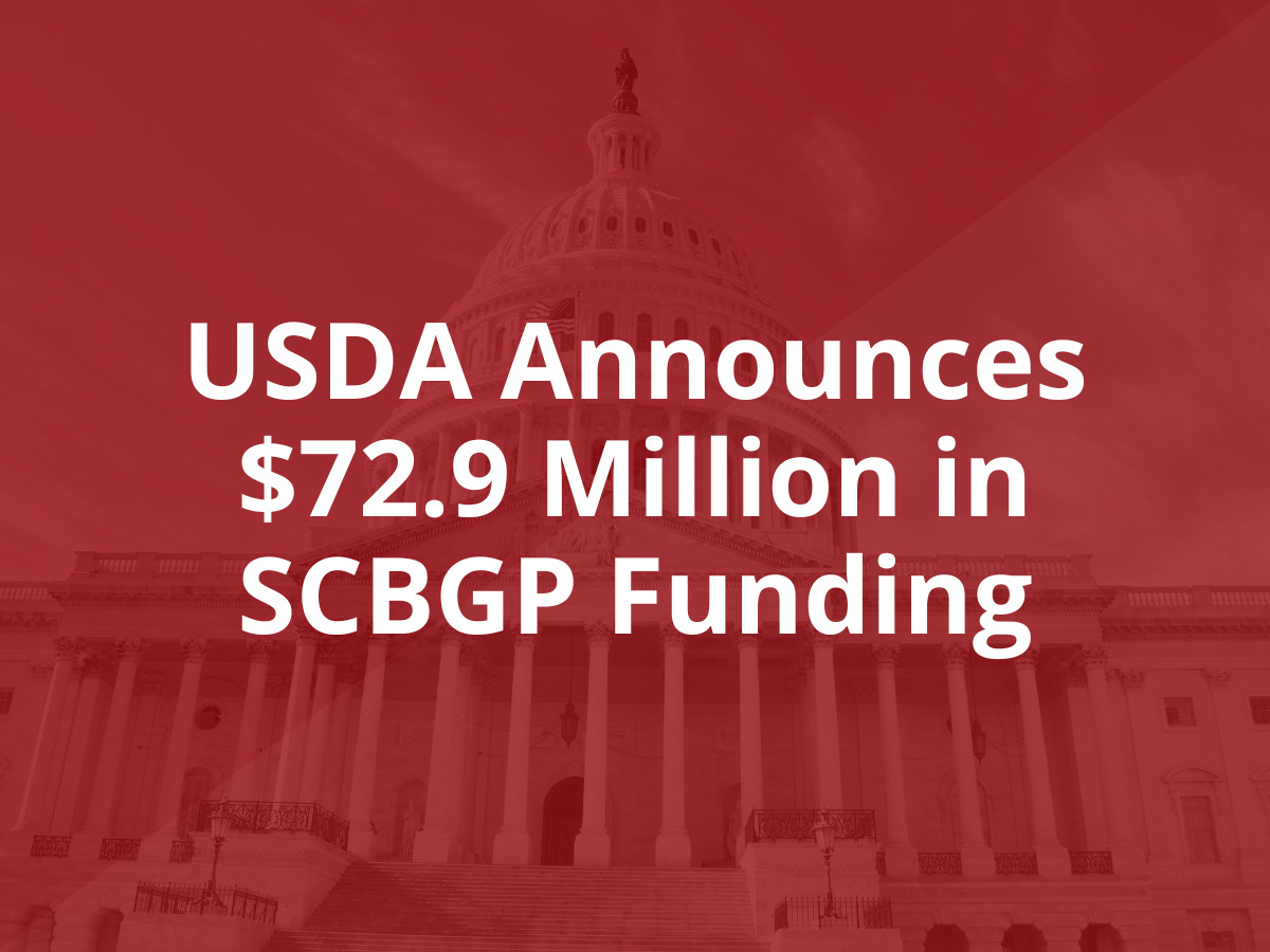 USDA Announces $72.9 Million in Specialty Crop Block Grant Funding ...